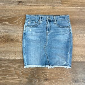 AG Ag-ed Denim Jean skirt in size 27